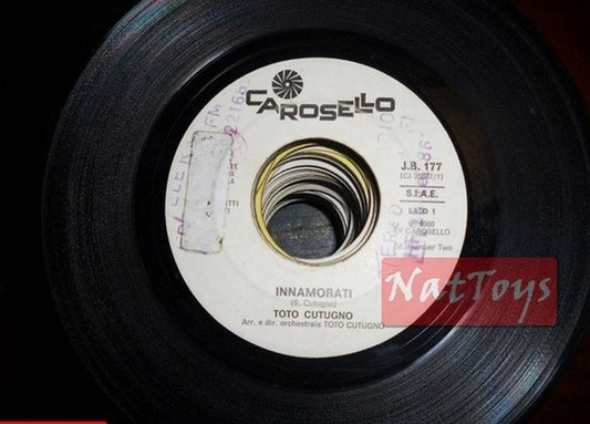 JUKE BOX 45 RPM Toto Cutugno Innamorati/Madleen Kane Cherchez pas 1980 PROMO