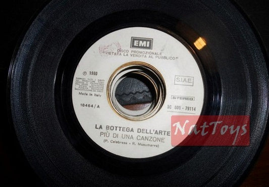 JUKE BOX 45 La Bottega dell'Arte Plus qu'une chanson/The Knack Baby parle sale