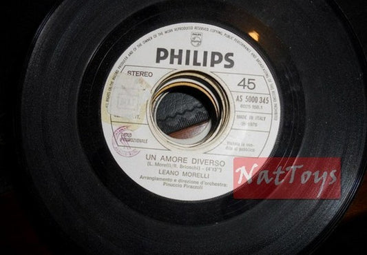 JUKE BOX 45 Leano Morelli Un amour différent/Ringo Starr Tu ne me connais pas du tout
