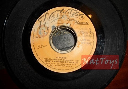 JUKEBOX 45 RPM Guido Maurizio De Angelis Goodbye/Dianne Cobb Prends un cœur PROMO