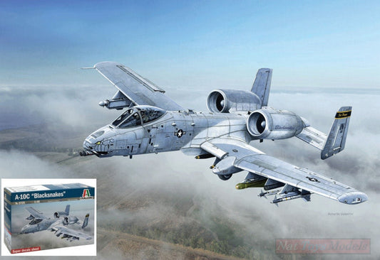 KIT DE MONTAGE À L'ÉCHELLE COMPATIBLE AVEC LE KIT A-10 C BLACKSNAKES 1:48 ITALERI IT2725""