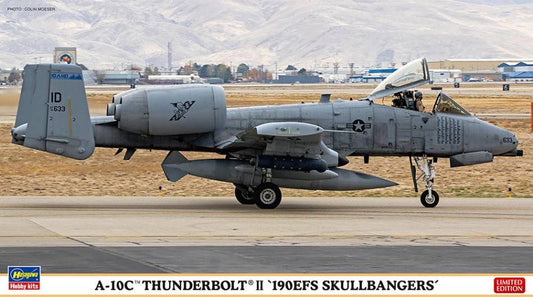 KIT DE MONTAGE À L'ÉCHELLE COMPATIBLE AVEC LE KIT SKULLBANGERS A-10C THUNDERBOLT II 190EFS 1:72 HASEGAWA HA02451