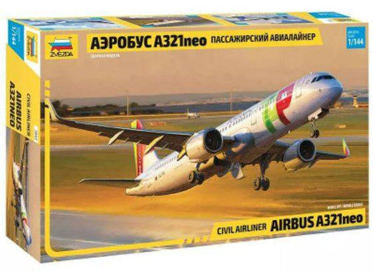 KIT D'ASSEMBLAGE À L'ÉCHELLE COMPATIBLE AVEC LE KIT A-321 NEO 1:144 MODÈLE ZVEZDA Z7043