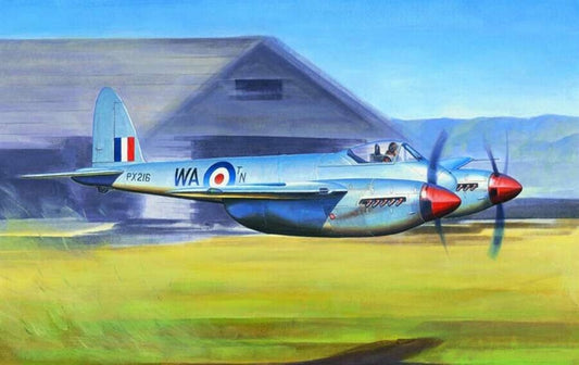 KIT DE MONTAGE À L'ÉCHELLE COMPATIBLE AVEC LE KIT D'AVION DE HAVILLAND HORNETF.1 1:48 TRUMPETER TP2893