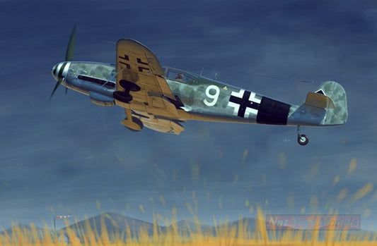 KIT DE MONTAGE À L'ÉCHELLE COMPATIBLE AVEC LE KIT D'AVION MESSERSCHMITT BF 109 G-10 1:32 TRUMPETER TP2298