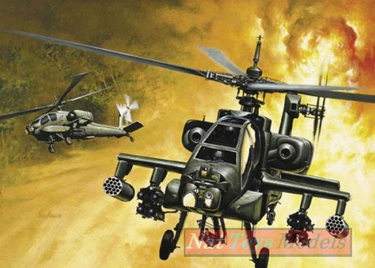 KIT DE MONTAGE À L'ÉCHELLE COMPATIBLE AVEC LE KIT APACHE AH-64 1:72 ITALERI IT0159