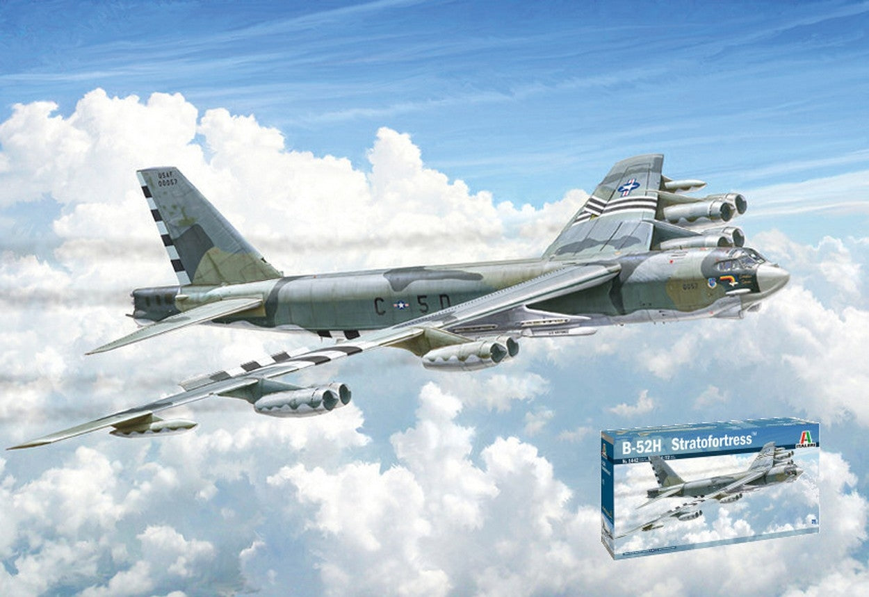 KIT DE MONTAGE À L'ÉCHELLE COMPATIBLE AVEC LE KIT B-52H STRATOFORTRESS 1:72 ITALERI IT1442