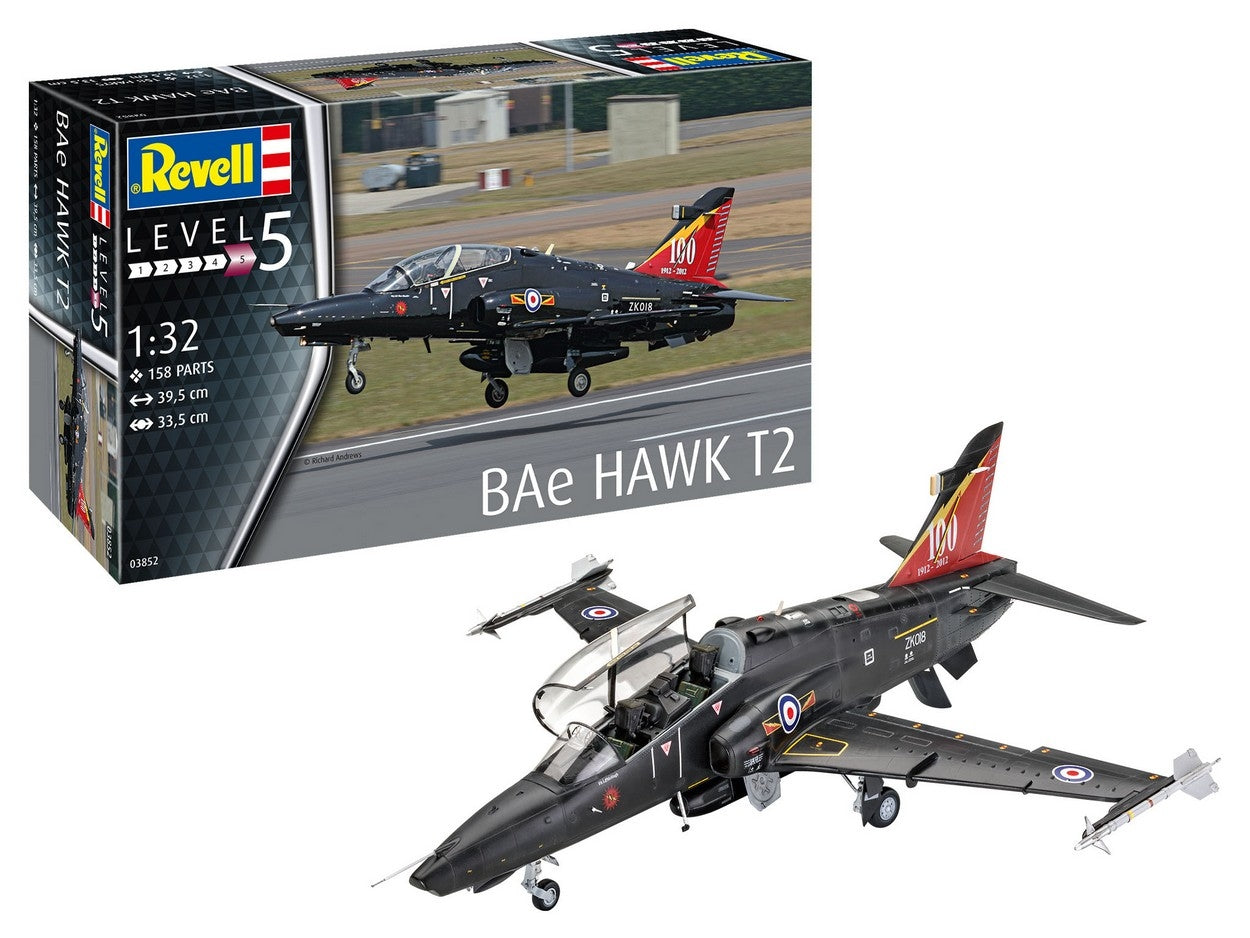 KIT DE MONTAGE À L'ÉCHELLE COMPATIBLE AVEC LE KIT BAe HAWK T2 1:32 REVELL RV03852
