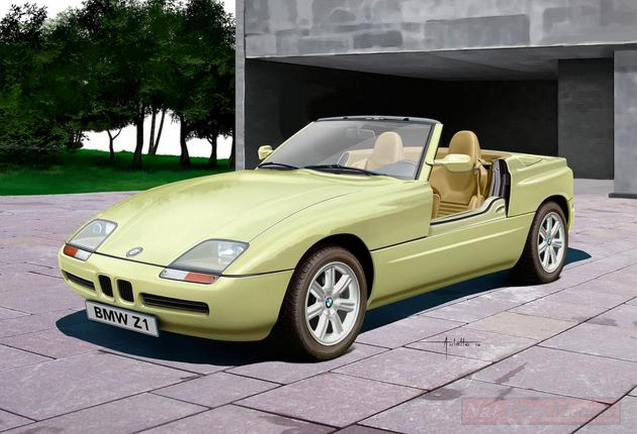 KIT DA MONTARE IN SCALA COMPATIBILE CON BMW Z1 KIT 1:24 REVELL RV7361
