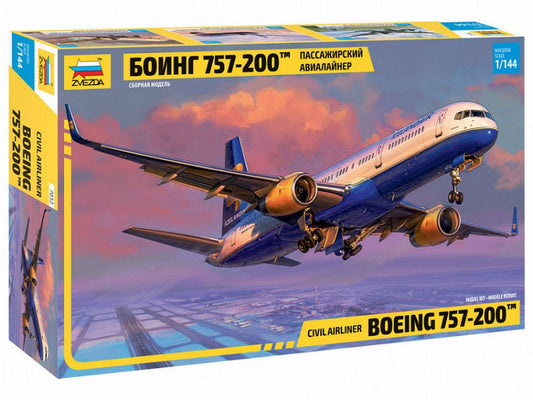 KIT DE MONTAGE À L'ÉCHELLE COMPATIBLE AVEC LE KIT BOEING 757-200 1:144 ZVEZDA Z7032