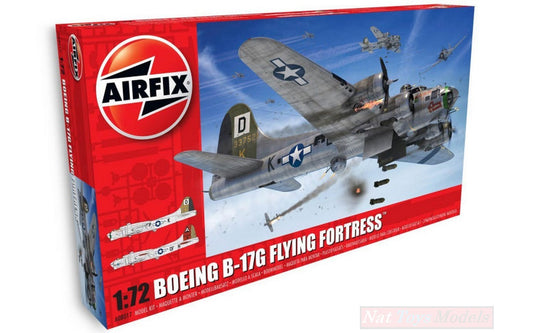 KIT DE MONTAGE À L'ÉCHELLE COMPATIBLE AVEC LE KIT BOEING B-17G FLYING FORTRESS 1:72 AIRFIX AX8017