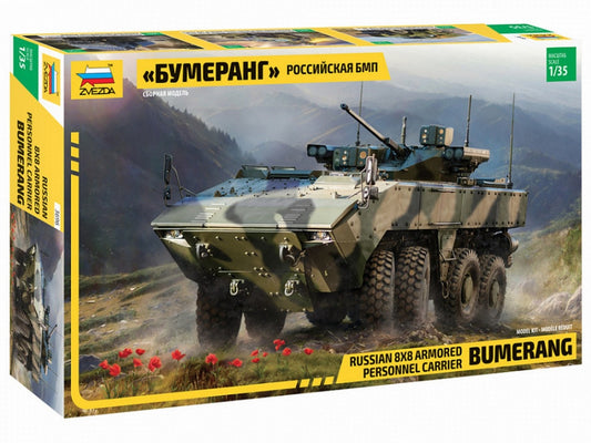 KIT DA MONTARE IN SCALA COMPATIBILE CON BUMERANG RUSSIAN APC KIT 1:35 ZVEZDA Z3696