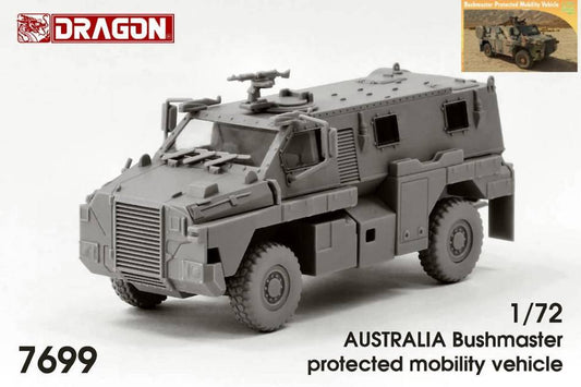KIT DA MONTARE IN SCALA COMPATIBILE CON BUSHMASTER PROTECTED MOBILITY VEHICLE KIT 1:72 DRAGON D7699
