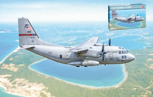 KIT DE MONTAGE À L'ÉCHELLE COMPATIBLE AVEC LE KIT SPARTAN C-27 J/G 222 1:72 ITALERI IT1450