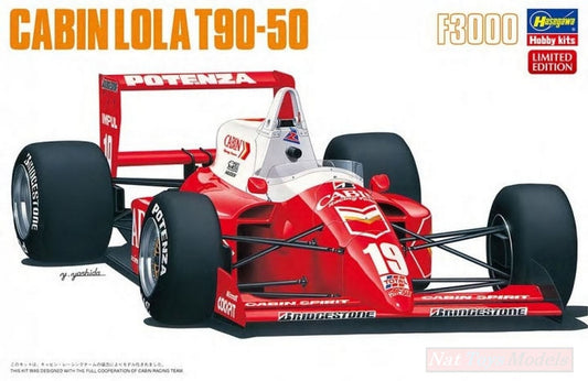 KIT DA MONTARE IN SCALA COMPATIBILE CON CABIN LOLA T90-50 KIT 1:24 HASEGAWA HA20364