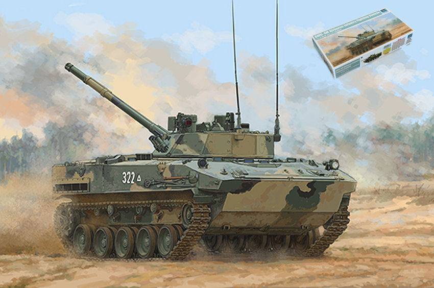 KIT DA MONTARE IN SCALA COMPATIBILE CON CARRO BMD-4M KIT 1:35 TRUMPETER TP9582