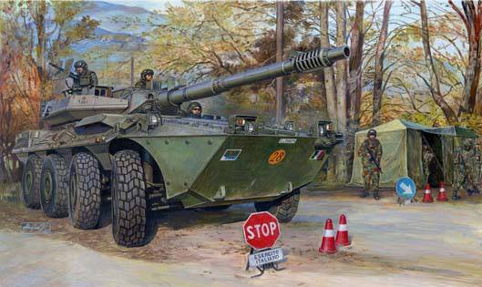 KIT DA MONTARE IN SCALA COMPATIBILE CON CARRO CENTAURO ITALIAN VERS.KIT 1:35 TRUMPETER TP0386