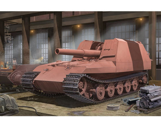 KIT DE MONTAGE À L'ÉCHELLE COMPATIBLE AVEC LE KIT GESCHUTZWAGEN TIGER 1:35 TRUMPETER TP1540
