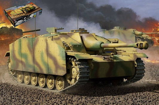 KIT DA MONTARE IN SCALA COMPATIBILE CON CARRO STUG III G LATE VERSION KIT 1:16 TRUMPETER TP0947