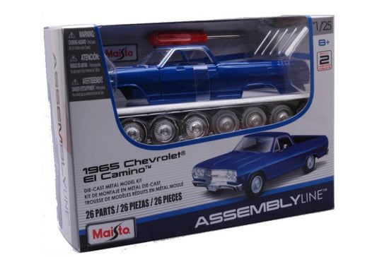 KIT DA MONTARE IN SCALA COMPATIBILE CON CHEVROLET EL CAMINO 1965-KIT 1:24 MAISTO MI39977