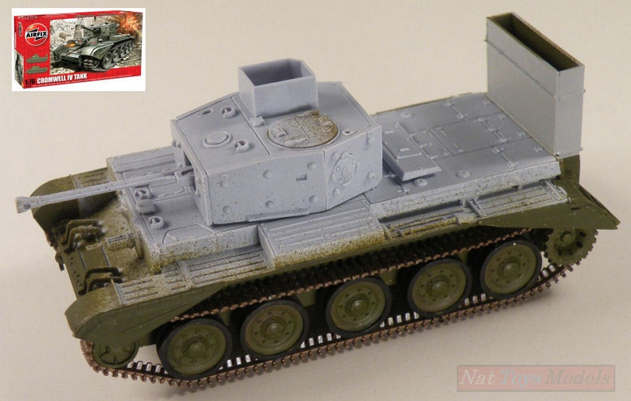 KIT DE MONTAGE À L'ÉCHELLE COMPATIBLE AVEC LE KIT CROMWELL CRUISER 1:76 AIRFIX A02338