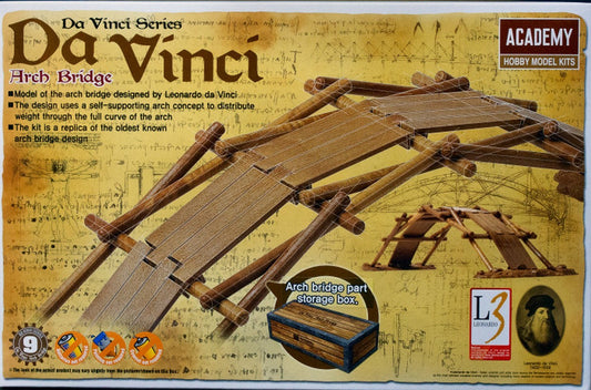 SCALE ASSEMBLY KIT COMPATIBLE WITH DA VINCI ARCH BRIDGE KIT ACADEMY ACD18153