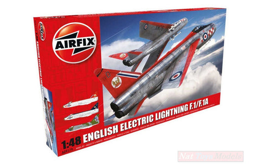 KIT DE MONTAGE À L'ÉCHELLE COMPATIBLE AVEC LE KIT ANGLAIS ELECTRIC LIGHTNING F1/F1A/F2/F3 1:48 AIRFIX AX9179