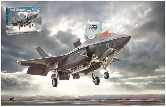 KIT DE MONTAGE À L'ÉCHELLE COMPATIBLE AVEC LE KIT F-35 B LIGHTNING II 1:72 ITALERI IT1425