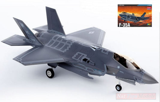KIT D'ASSEMBLAGE À L'ÉCHELLE COMPATIBLE AVEC LE KIT AF F-35A SEVEN NATION 1:72 ACADEMY ACD12561