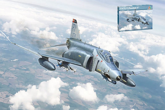KIT DE MONTAGE À L'ÉCHELLE COMPATIBLE AVEC LE KIT F-4E/F PHANTOM II 1:72 ITALERI IT1448