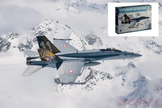 KIT DE MONTAGE À L'ÉCHELLE COMPATIBLE AVEC F/A-18 HORNET TIGER MEET 2016 KIT 1:72 ITALERI IT1394