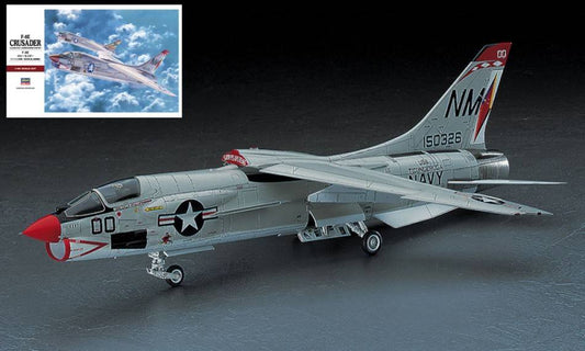 KIT DE MONTAGE À L'ÉCHELLE COMPATIBLE AVEC LE KIT F8E CRUSADER 1:48 HASEGAWA HA07225