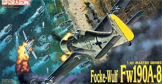 KIT DE MONTAGE À L'ÉCHELLE COMPATIBLE AVEC LE KIT FOCKE-WULF FW190 A-8 1:48 DRAGON D5502