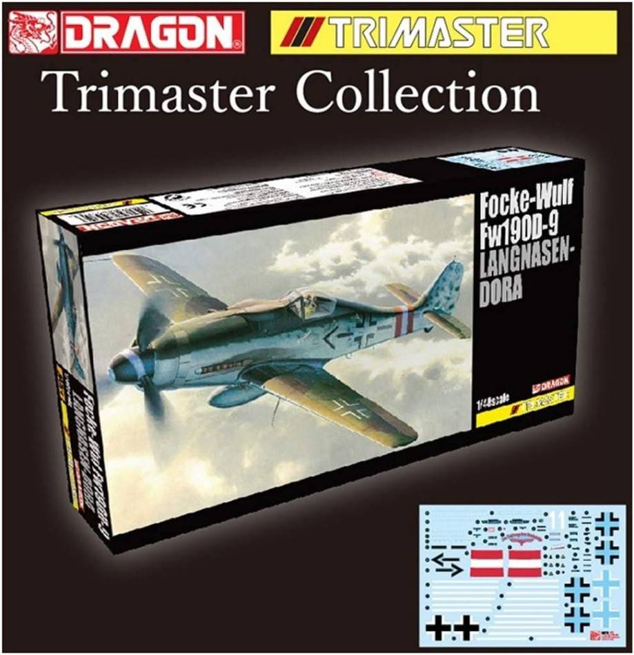 KIT DA MONTARE IN SCALA COMPATIBILE CON FW190D-9 LANGNASEN-DORA KIT 1:48 DRAGON D5575