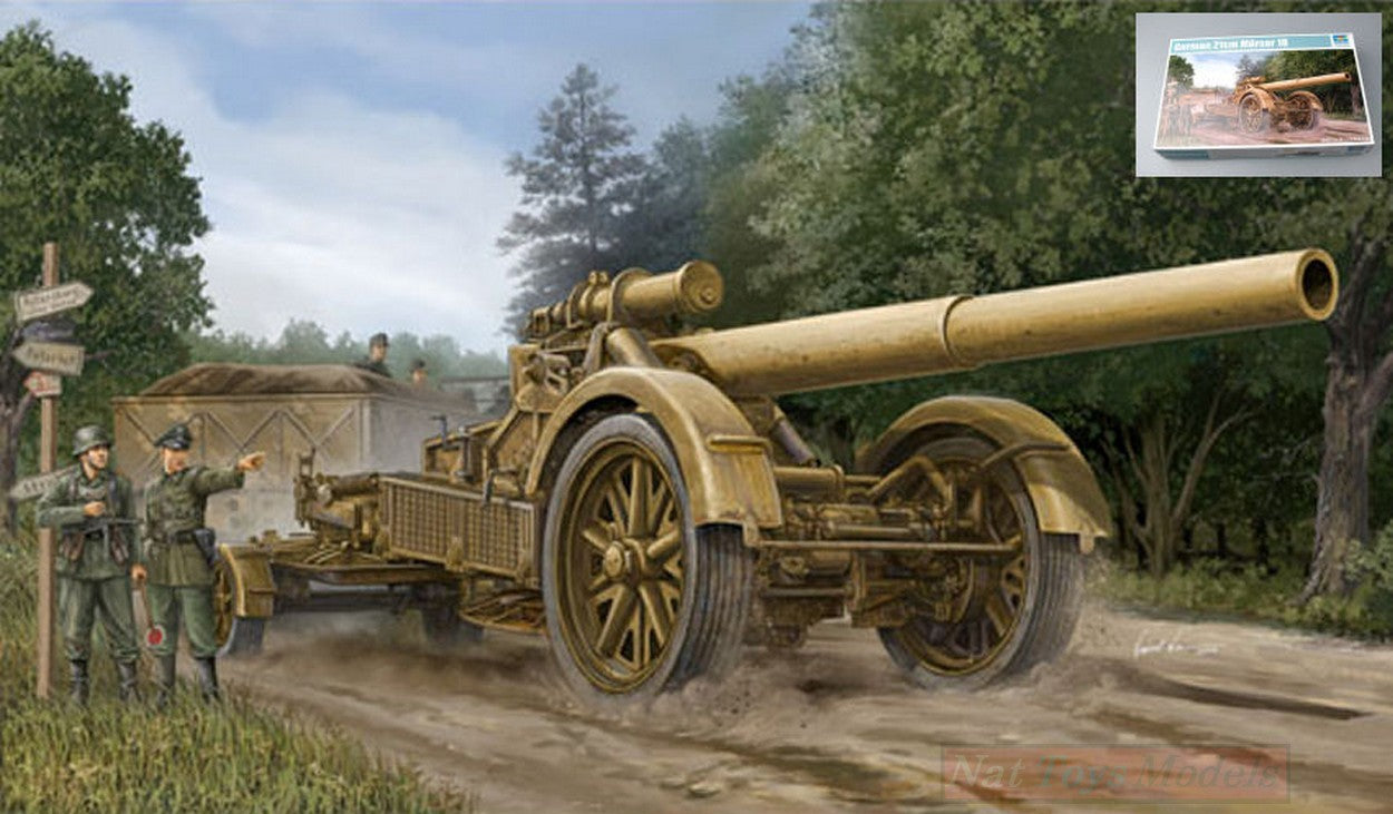KIT DA MONTARE IN SCALA COMPATIBILE CON GERMAN cm 21 MORSER KIT 1:35 TRUMPETER TP2314