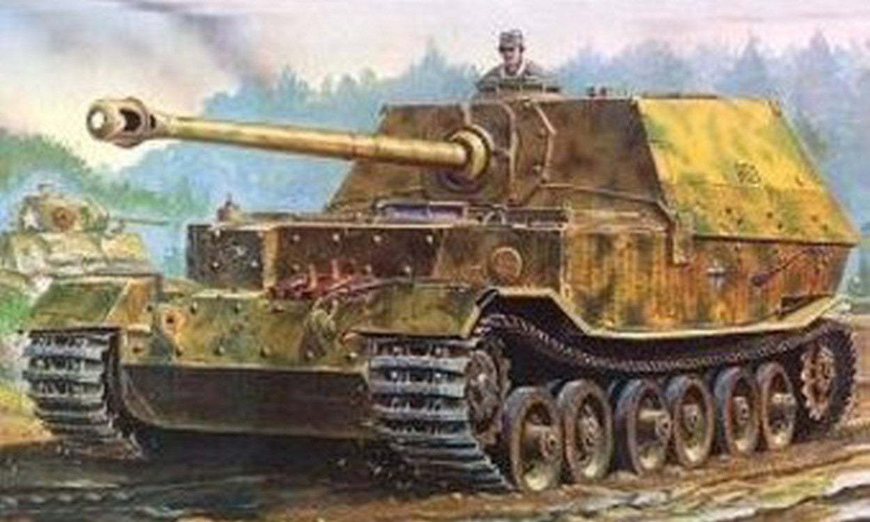 KIT DE MONTAGE À L'ÉCHELLE COMPATIBLE AVEC LE KIT ÉLÉPHANT ALLEMAND 1:72 TRUMPETER TP7204