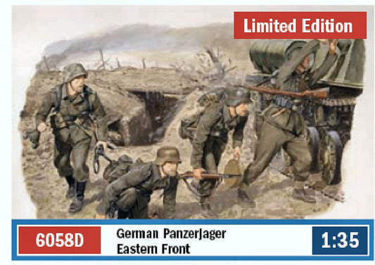 KIT DE MONTAGE À L'ÉCHELLE COMPATIBLE AVEC LE KIT PANZERJAGER ALLEMAND 1:35 DRAGON D6058