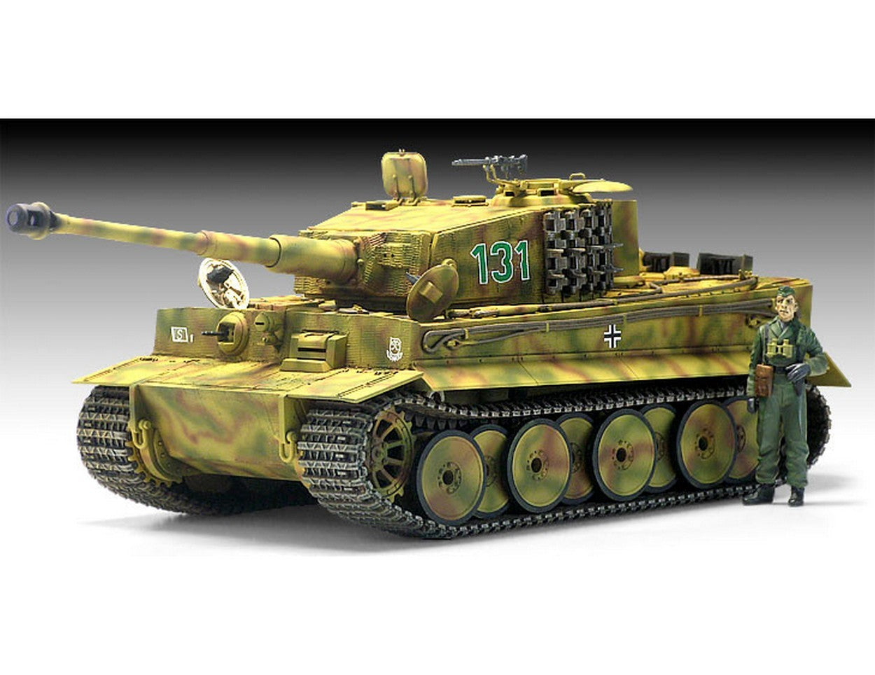 KIT DA MONTARE IN SCALA COMPATIBILE CON GERMAN TIGER I KIT 1:35 ACADEMY ACD13287