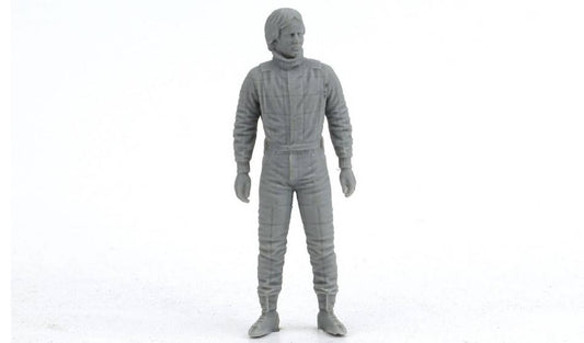 KIT DE MONTAGE À L'ÉCHELLE COMPATIBLE AVEC GILLES VILLENEUVE 1981 KIT RÉSINE 1:43 BRUMM BMF022R