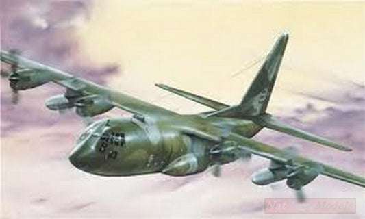 KIT À ASSEMBLER À L'ÉCHELLE COMPATIBLE AVEC HERCULES C 130 KIT 1:72 ITALERI IT0015