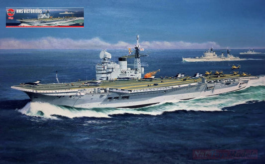 SCALE ASSEMBLY KIT COMPATIBLE WITH HMS VICTORIOUS KIT 1:600 ​​AIRFIX A04201V