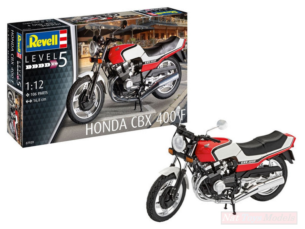 KIT DA MONTARE IN SCALA COMPATIBILE CON HONDA CBX 400 F KIT 1:12 REVELL RV07939