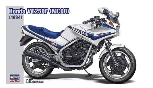 SCALE ASSEMBLY KIT COMPATIBLE WITH HONDA VT250F 1984 KIT 1:12 HASEGAWA HA21514