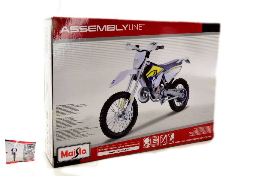 KIT DA MONTARE IN SCALA COMPATIBILE CON HUSQVARNA FE501 OFF ROAD KIT 1:12 MAISTO MI39177A