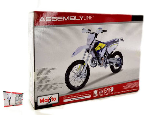 SCALE ASSEMBLY KIT COMPATIBLE WITH HUSQVARNA FE501 OFF ROAD KIT 1:12 MAISTO MI39177A