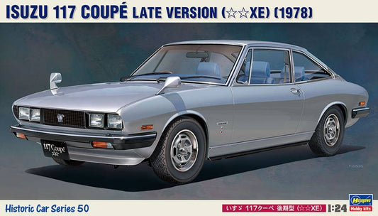 KIT DA MONTARE IN SCALA COMPATIBILE CON ISUZU 117 COUPE' LATE VERSION KIT 1:24 HASEGAWA HA21150