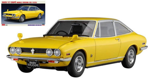 KIT DA MONTARE IN SCALA COMPATIBILE CON ISUZU 117 COUPE' MIDDLE VERSION 1976 KIT 1:24 HASEGAWA HA20599