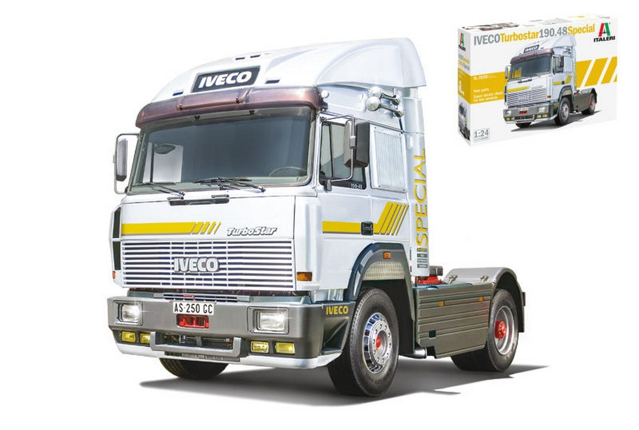 KIT DA MONTARE IN SCALA COMPATIBILE CON IVECO TURBOSTAR 190.48 SPECIAL KIT 1:24 ITALERI IT3926