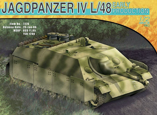 SCALE ASSEMBLY KIT COMPATIBLE WITH JAGDPANZER IV L/48 KIT 1:72 DRAGON D7276