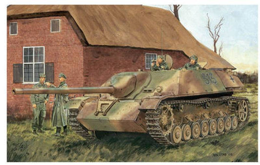 SCALE ASSEMBLY KIT COMPATIBLE WITH JAGDPANZER IV L/70 1:35 KIT DRAGON D6397